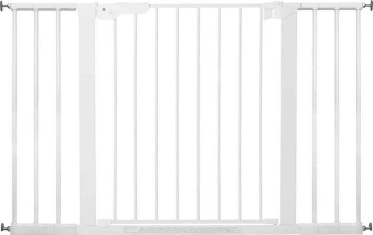 Baby Dan Premier Wit Klemhek gate met 6 extensions 112 -, Enfants & Bébés, Barrières, Envoi