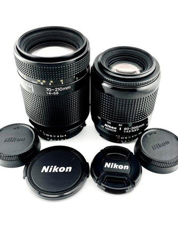 Nikon AF NIKKOR 70-210mm 1:4-5.6 / AF NIKKOR 80-200mm, Nieuw