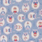 BA179 - Stof Sailor Dogs – Cagnolini Marinai op een, Antiek en Kunst