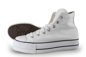 Converse Hoge sneakers in maat 39 Wit, Kleding | Dames, Schoenen, Verzenden, Wit, Converse, Zo goed als nieuw