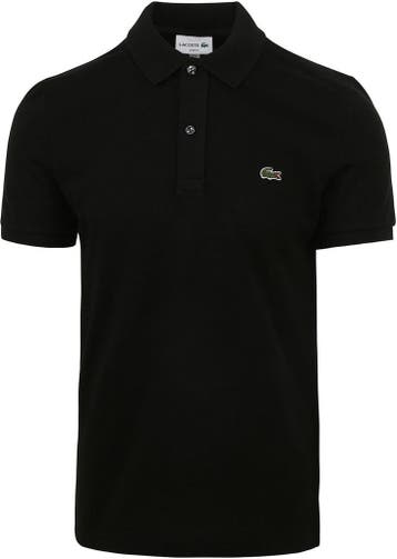 Lacoste Poloshirt Pique Zwart maat Maat 52/54 (L) Heren, Vêtements | Hommes, Polos, Verzenden