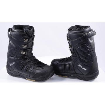 38,5 snowboard schoenen DEELUXE SHUFFLE R, backbone, black, Sport en Fitness, Verzenden, Gebruikt