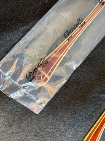 Serveerset voor vis (2) - Talisman - Chinaanse lak,, Antiek en Kunst