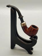 Bruyère Garantie – Klassische Tabakpfeife mit Metallring –, Nieuw