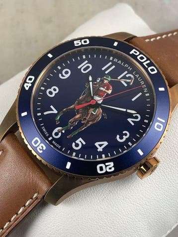 Ralph Lauren - The Polo Watch Automatic Bronze -, Nieuw
