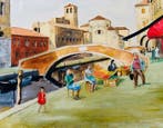 Victor Viko (1915-1998) - La marchande de fruits près du