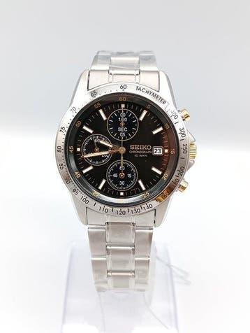 Seiko - Chronograph - Zonder minimumprijs - SBTQ043 - Heren