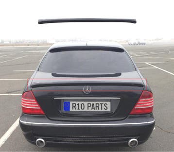 AILERON BECQUET MERCEDES CLASSE S W220 98-05 LOOK AMG NOIR B, Verzenden, Nieuw