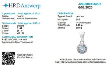 Ensemble de bijoux 2 pièces - 14 carats Or blanc - 1.40ct.