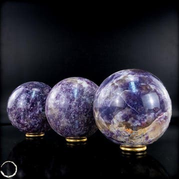 Unicorn Stone Kugel-Set – Drie fascinerende sferen in