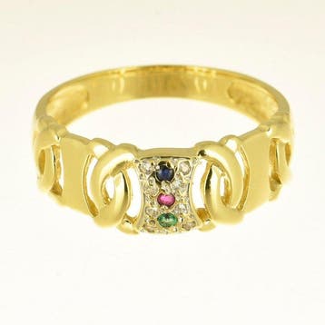 Ring - 18 karaat Geel goud, Nieuw