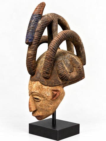 Igbo masker-helm (Zonder minimumprijs)