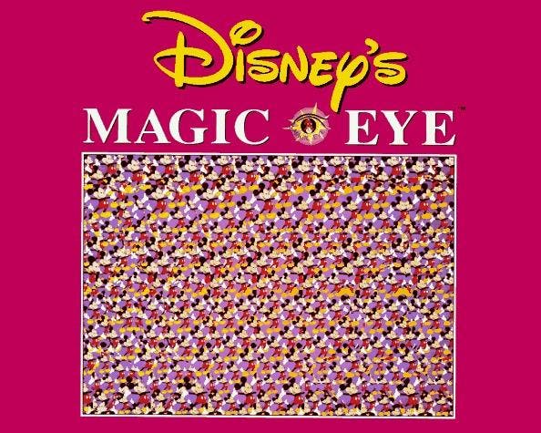 Disney Magic Eye Pb Disney 9780836270204, Boeken, Taal | Engels, Gelezen, Verzenden