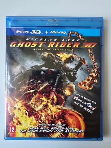 GHOST RIDER 2 SPIRIT OF VENGEANCE (3D + 2D) (BLURAY)