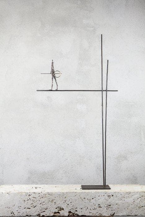 Simone Sirna - Equilibrista, Antiek en Kunst, Kunst | Designobjecten