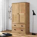 vidaXL Kledingkast VIGO 90x55x170 cm massief grenenhout, Huis en Inrichting, Kasten | Kleerkasten, Verzenden, Nieuw