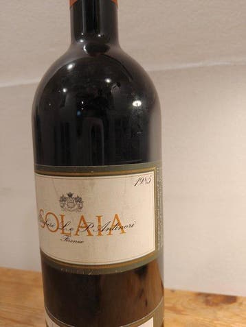 1985 Marchesi Antinori, Solaia - Toscane IGT - 1 Bouteille, Nieuw