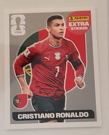 2026 Panini World Cup Cristiano Ronaldo Extra sticker - 1, Verzamelen, Nieuw