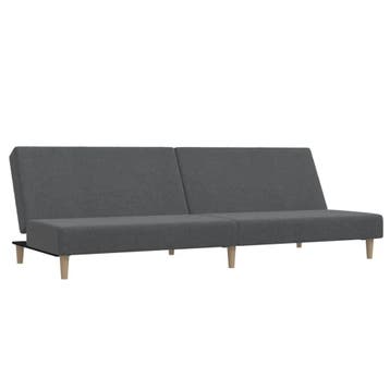 Slaapbank Grijs | 41% Korting | Retour deal, 100 cm, Verzenden, Tweepersoons, Zo goed als nieuw