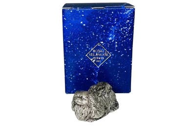 Veiling - Royal Selangor | Pekingese | Tinnen Sculptuur