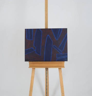 Kuno Schiefer (1948-1992) - Verdunkelt, Antiquités & Art, Art | Peinture | Moderne