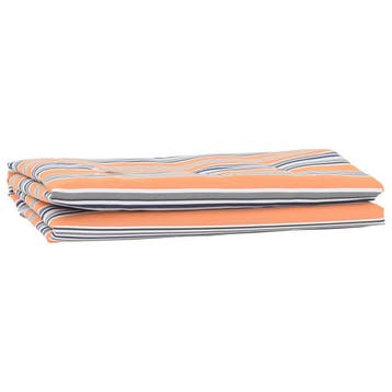 vidaXL Vervangingsdoek voor zonnescherm Blauw en Oranje 1000, Verzenden