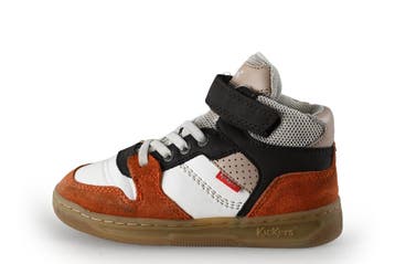 Kickers Hoge sneakers Jongens in maat 27 Wit, Jongen of Meisje, Schoenen, Nieuw, Verzenden