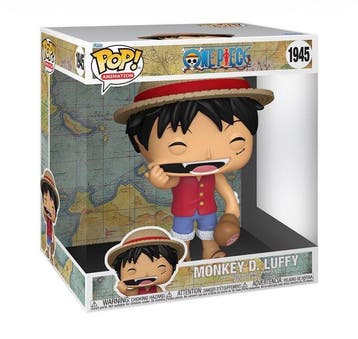 Funko - Funko Pop Funko Pop! Jumbo Monkey D. Luffy with Meat