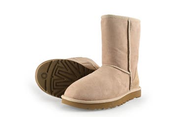 Ugg Laarzen in maat 38 Beige, Kleding | Dames, Schoenen, Hoge laarzen, Verzenden, Beige, Zo goed als nieuw