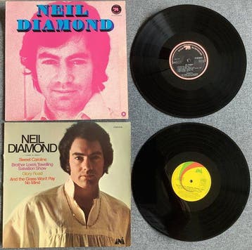 Neil Diamond Roger Whittaker Carpenters - 9 Albums - Diverse