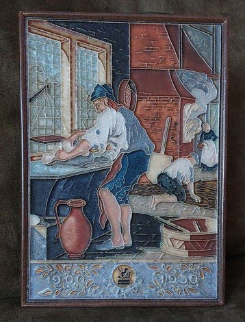 Carreau - De Porceleyne Fles, Delft - 1940-1950 - XL