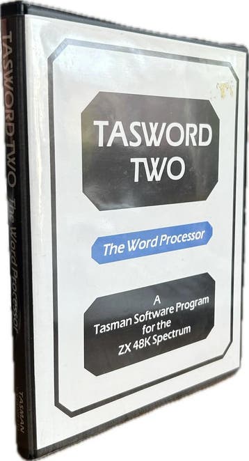 Tasword Two - The Word Processor for ZX 48K Spectrum, Games en Spelcomputers, Verzenden, Nieuw