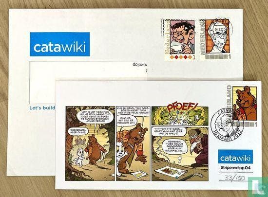 Nederland - Stripenvelop 04b: Bommel en Tom Poes - 2012, Postzegels en Munten, Postzegels | Nederland, Postfris, Verzenden