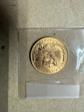 Frankrijk. 20 Francs 1912 Marianne, Postzegels en Munten