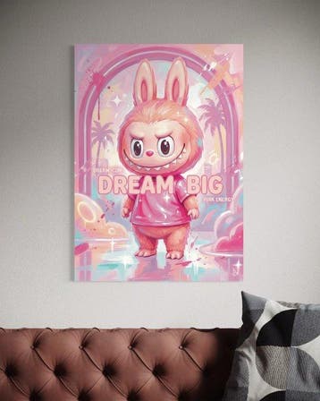 Andrea di Martino (ANDSAL MCMXCI) - Labubu Dream Big Pink