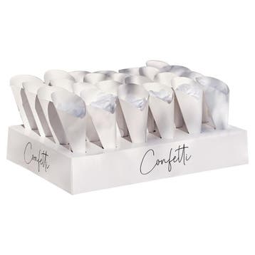 Tafeldecoratie Confetti Houders 25 delig, Hobby en Vrije tijd, Verzenden, Nieuw