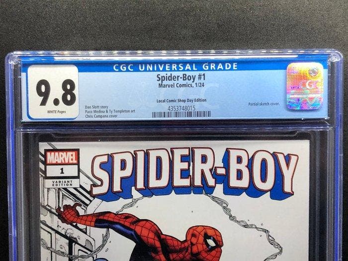 Spider-Boy #1 - 1 Graded comic - 2024 - CGC 9.8, Livres, BD | Comics