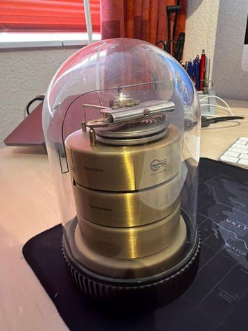 Weerstation - Messing - Baringo Barometer, Antiek en Kunst