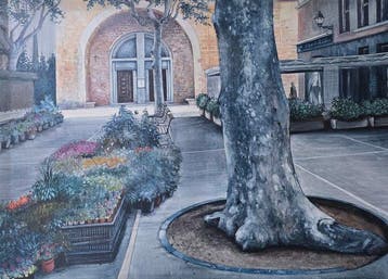 Joan Vila Arimany (1944) - Mercado de flores