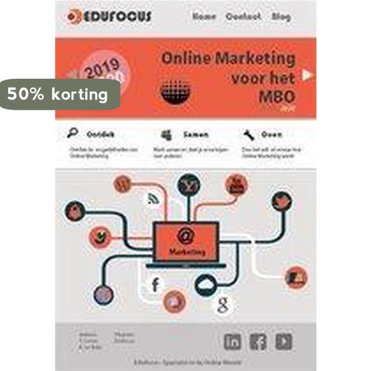 Online Marketing voor het MBO / 2019-2020 9789492442338, Boeken, Economie, Management en Marketing, Zo goed als nieuw, Verzenden
