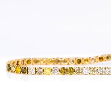 Zonder minimumprijs - Armband - 14 karaat Geel goud -
