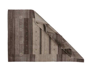 Gabbeh - Tapis - 201 cm - 137 cm - Tapis en laine tissé à la, Maison & Meubles
