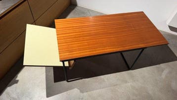 Table dappoint - Bakélite, Contreplaqué, Métal