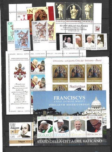 Cité du Vatican 2003/2020 - Cité du Vatican, collection de, Postzegels en Munten, Gestempeld