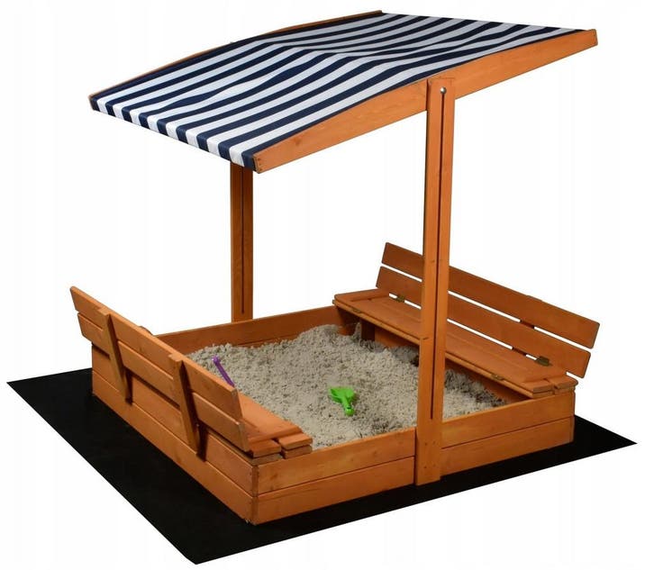 Zandbak met Deksel | 120x120 | Laatste Stuks!, Jardin & Terrasse, Bacs à fleurs & Jardinières, Enlèvement ou Envoi