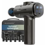 2dekans | Heldenwerk Massagepistool - 6 massagekoppen - 30, Ophalen of Verzenden