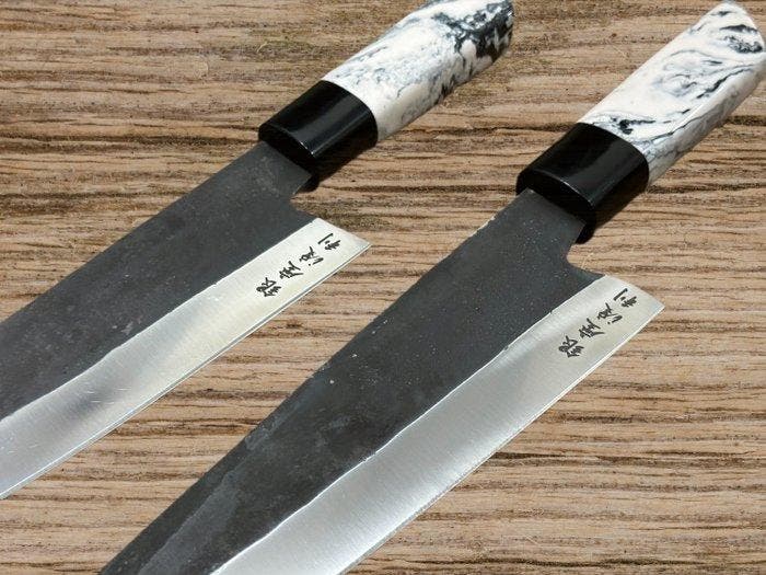 Japanese Knives - Keukenmes - Japanse messen - Japanse, Antiek en Kunst, Antiek | Keukengerei