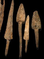 Romain antique pointes de flèches antiques (Sans prix de