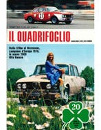 1971 ALFA ROMEO IL QUADRIFOGLIO MAGAZINE 20 ITALIAANS