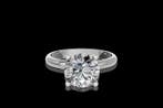 Bague - 14 carats Or blanc - 3.65ct. tw. Diamant (Cultivé en, Nieuw